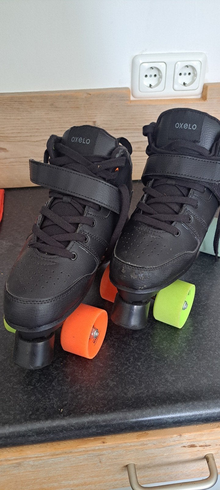 Quad Olexo RS 100 Skates Maat 40 - Goede Staat, Kinderen en Baby's, Speelgoed | Buiten | Rolschaatsen, Ophalen, Gebruikt