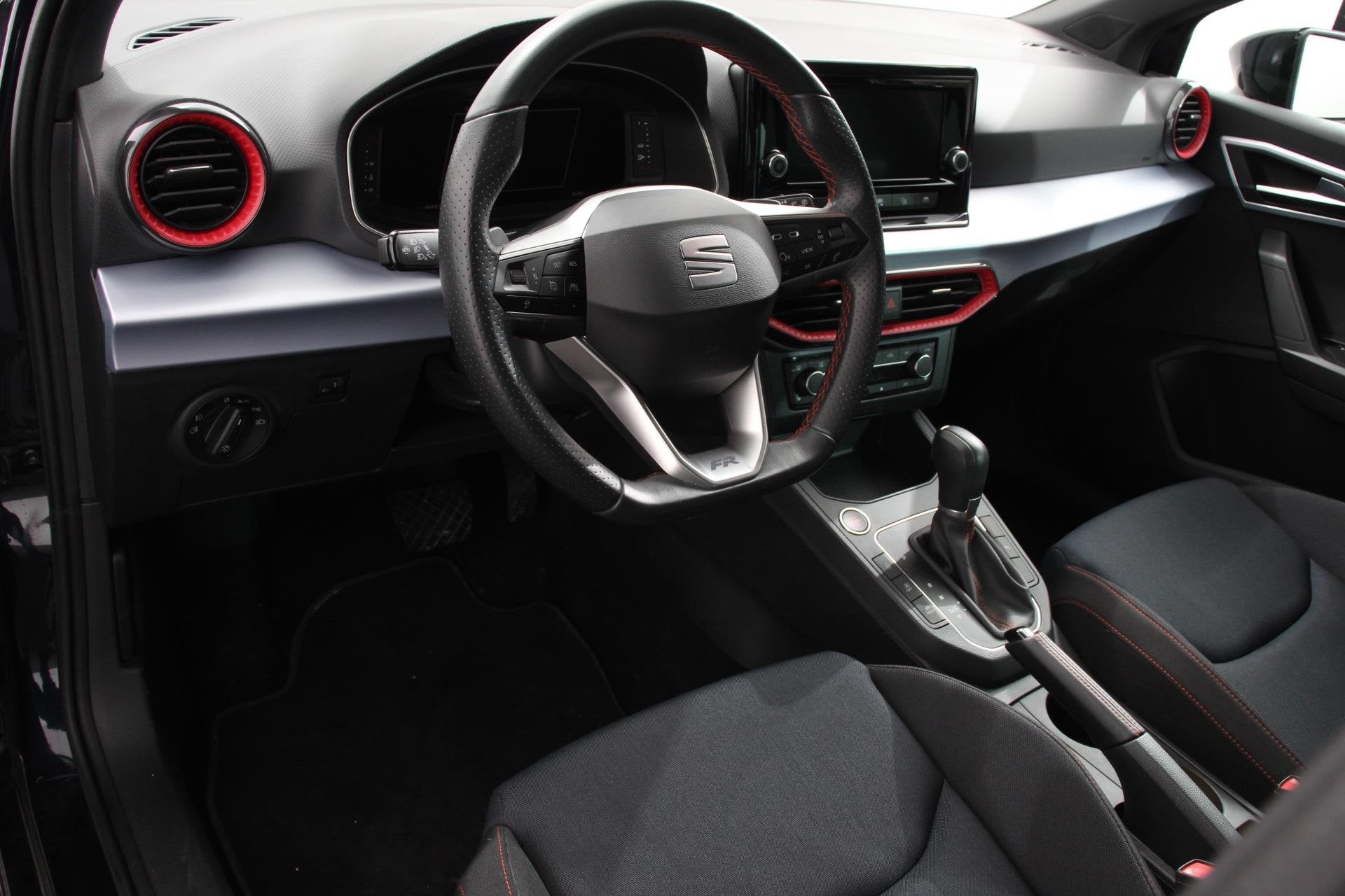 SEAT Ibiza 1.0 TSI 110pk DSG FR Navigatie Apple Carplay/Andr, Stof, Gebruikt, Blauw, Bedrijf