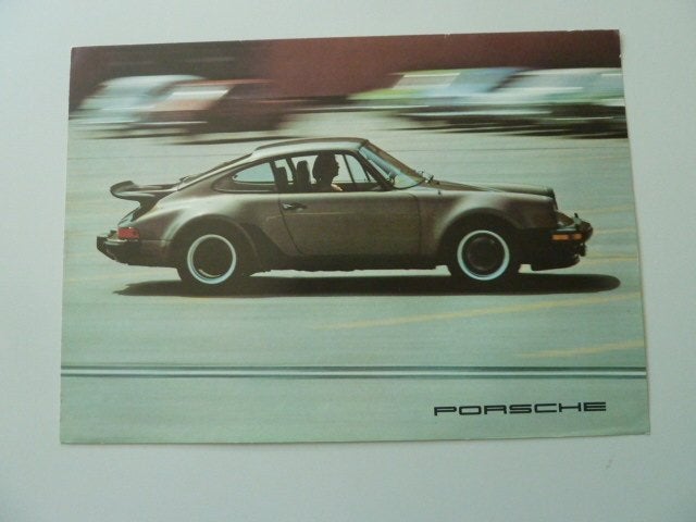 1976 Porsche 911 & 912 Brochure USA, Ophalen of Verzenden, Zo goed als nieuw, Porsche