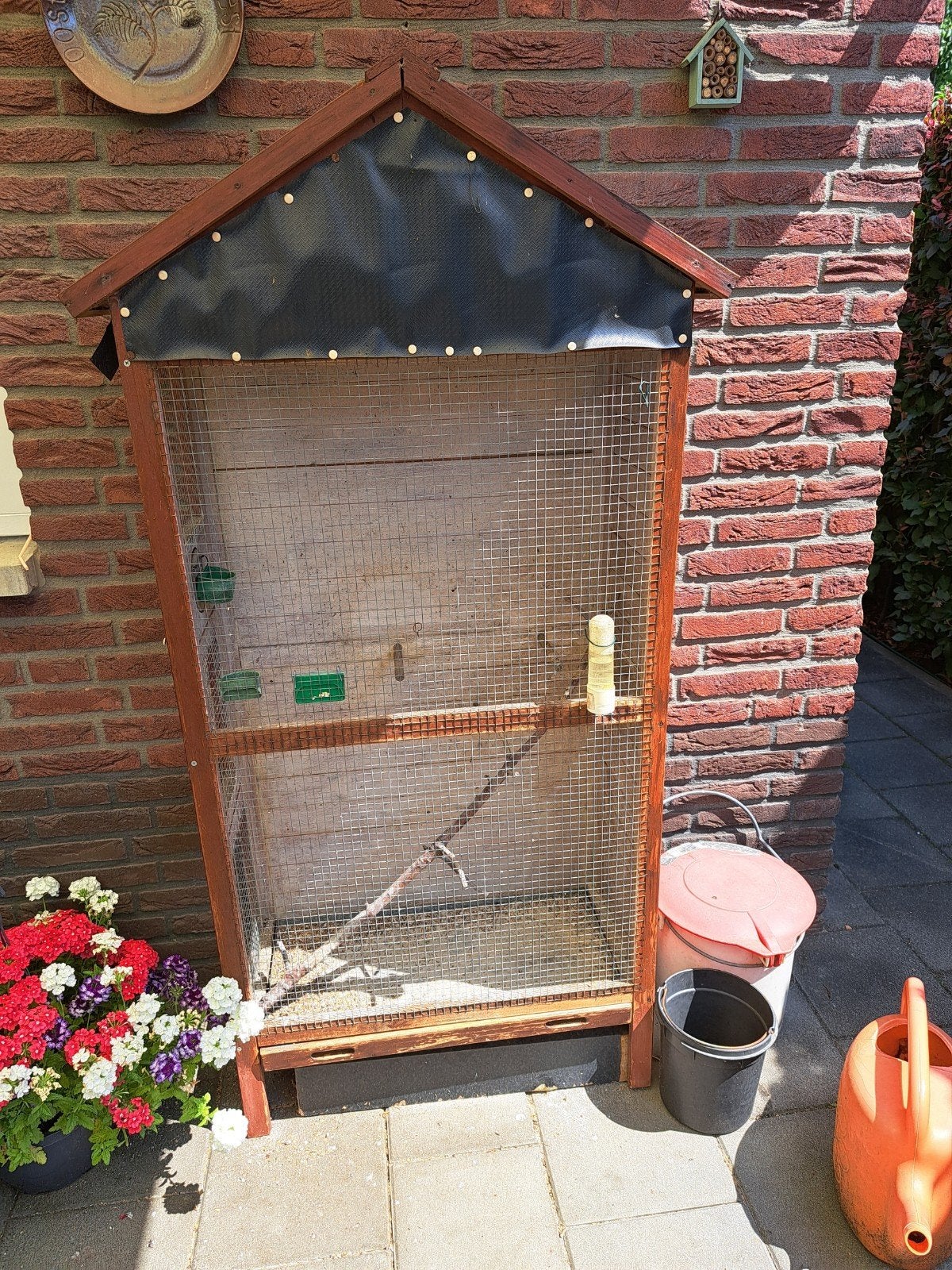 kanariekooi, Ophalen, Gebruikt, Hout, Vogelkooi