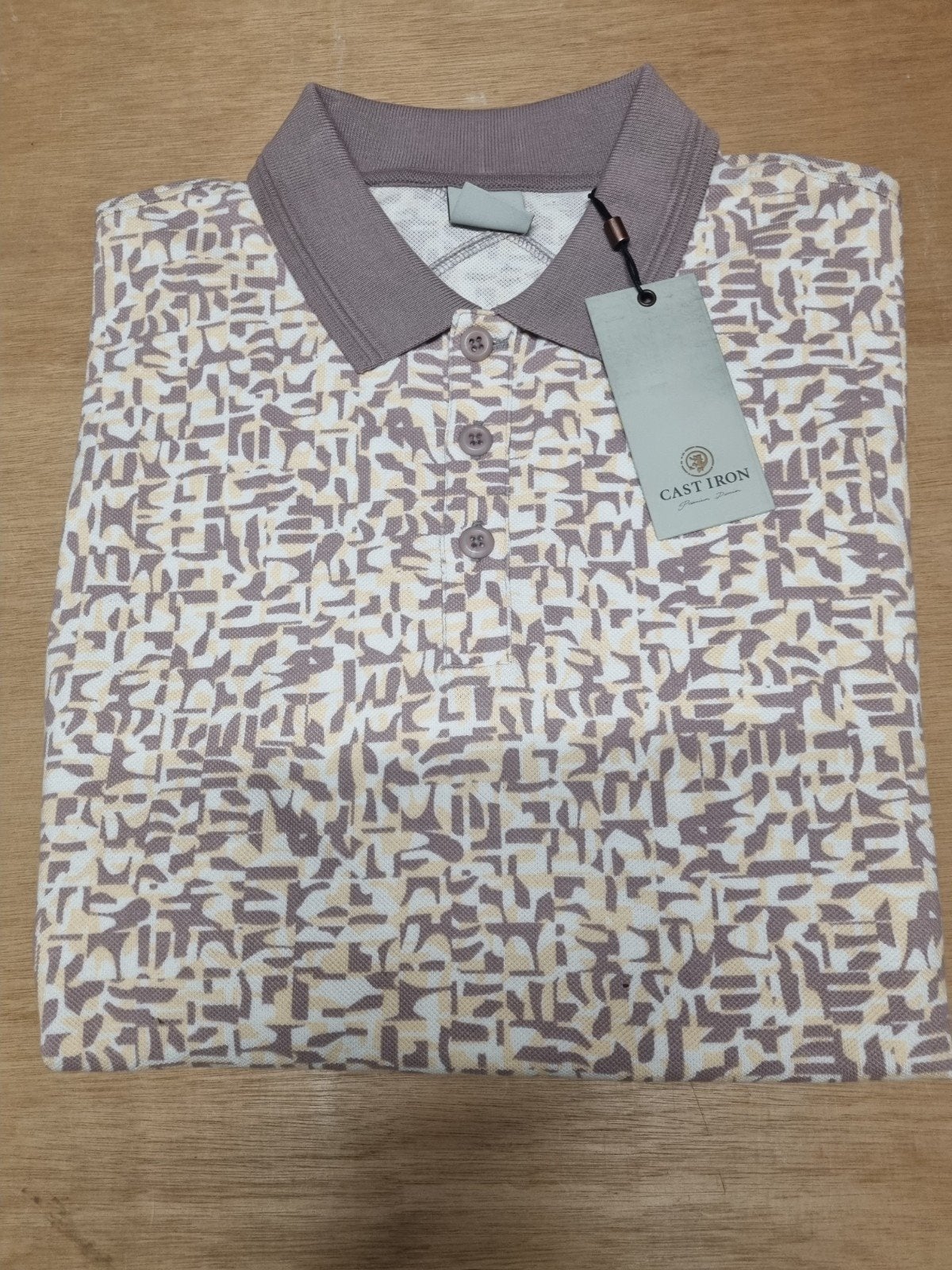 cast iron polo nieuw maat L, Kleding | Heren, Polo's, Maat 52/54 (L), Meerkleurig, Nieuw, Ophalen of Verzenden