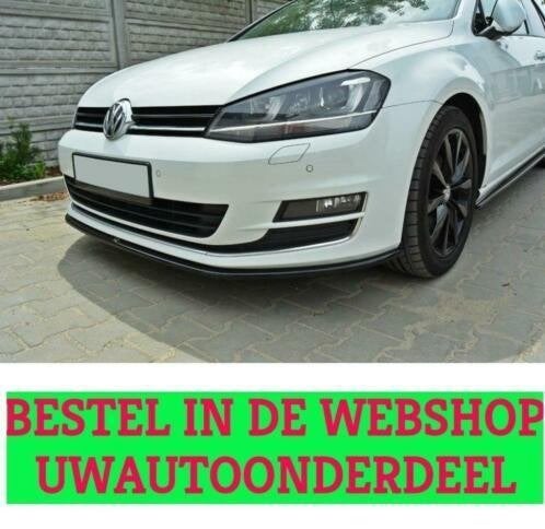 Spoiler voorspoiler splitter Geschikt Voor Golf 7 TSI TDI DS, Verzenden