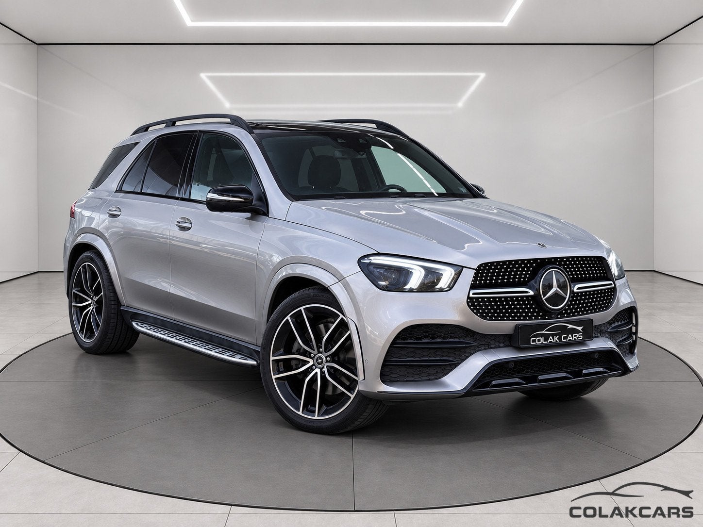 Mercedes GLE-klasse 400 d 4MATIC AMG Line-Pano-HUD-Garantie!, Auto's, Euro 6, 2925 cc, 330 pk, Leder