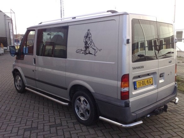 Ford Transit Cornerbar achterbar achterbumper, Niet ingevuld, Niet ingevuld, Niet ingevuld