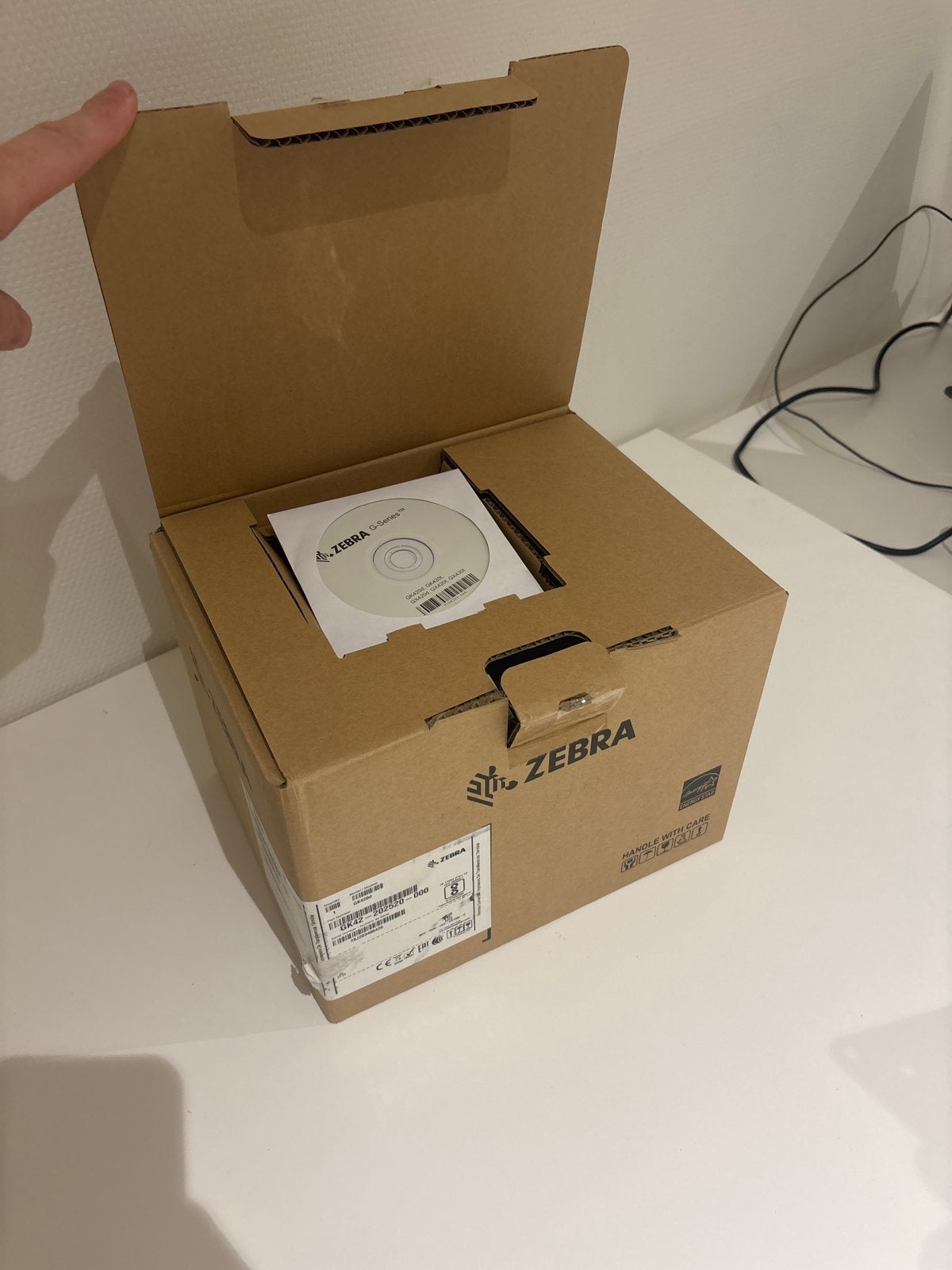Zebra GK420d Labelprinter (Nieuw in doos), Computers en Software, Printers, Nieuw, Printer, Thermo-printer, Zwart-en-wit printen