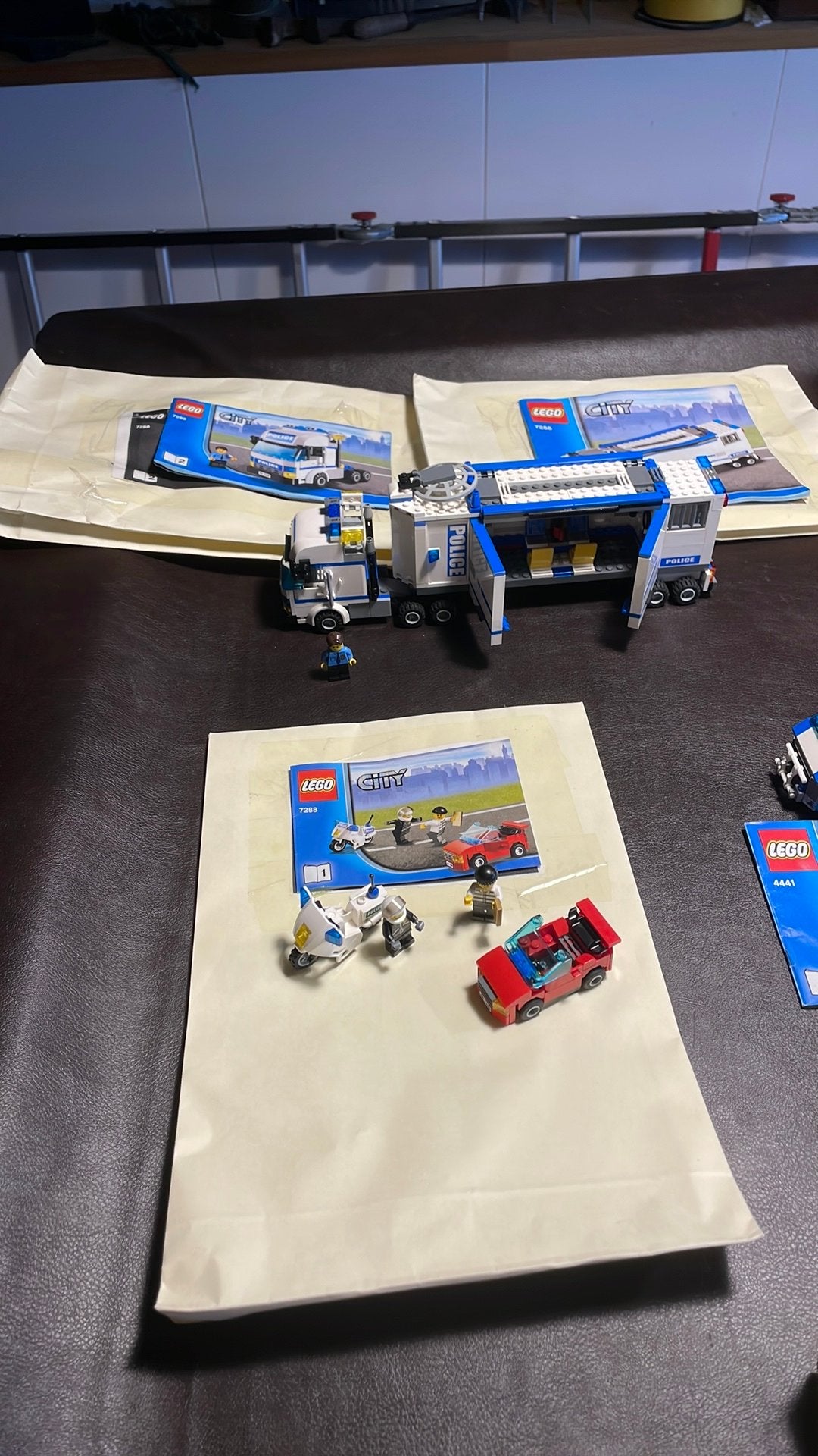 Lego city police 7288 1/2/3, City, Lego, Ophalen of Verzenden, Zo goed als nieuw