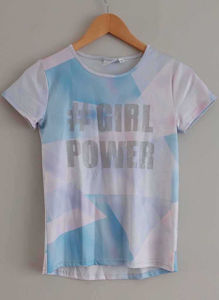 Panther sportshirt (maat 152), Meisje, Ophalen of Verzenden, Zo goed als nieuw, Shirt of Longsleeve
