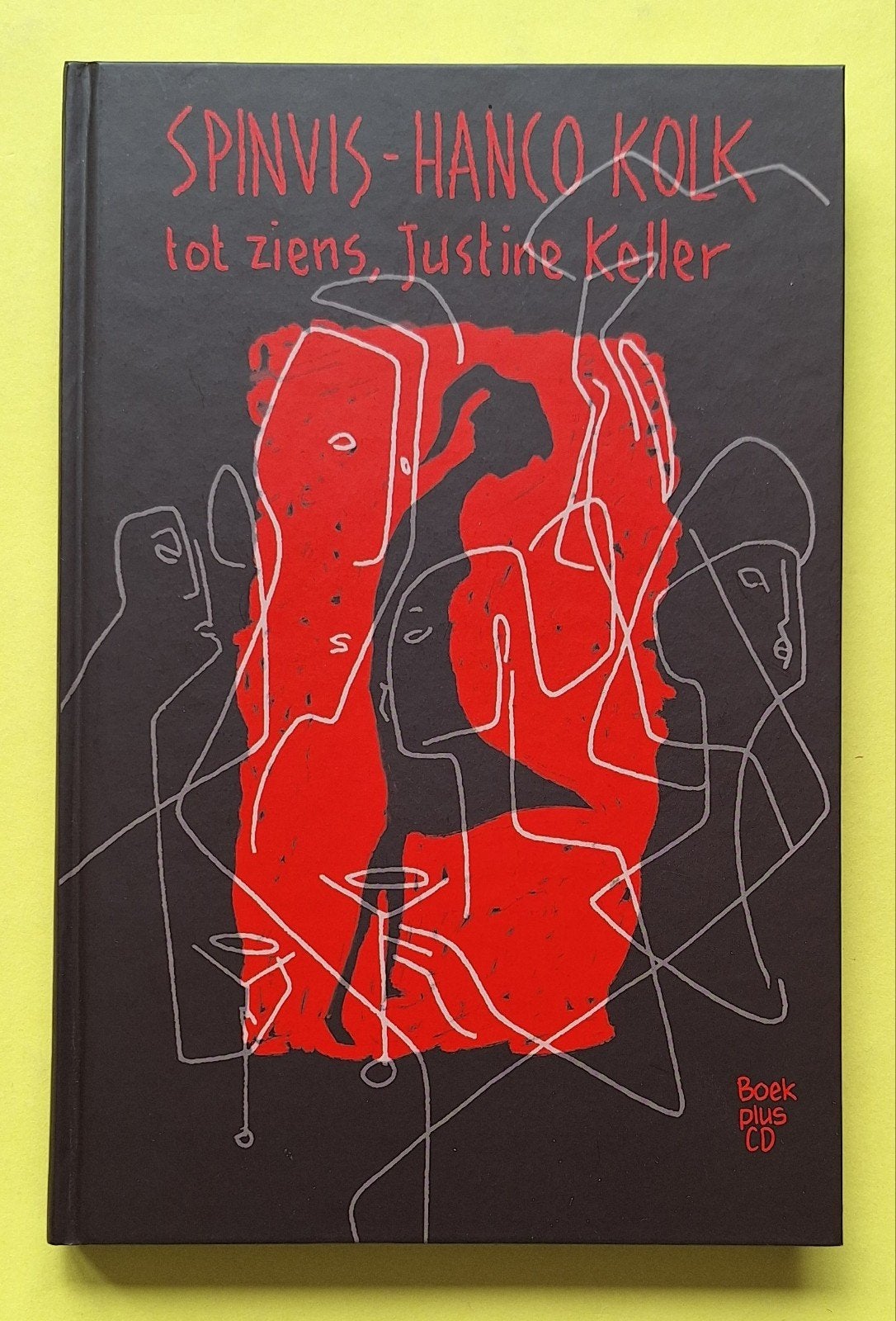 Spinvis & Hanco Kolk - Tot Ziens, Justine Keller (Boek + CD), Ophalen of Verzenden, Zo goed als nieuw, Spinvis, Hanco Kolk, Nederland