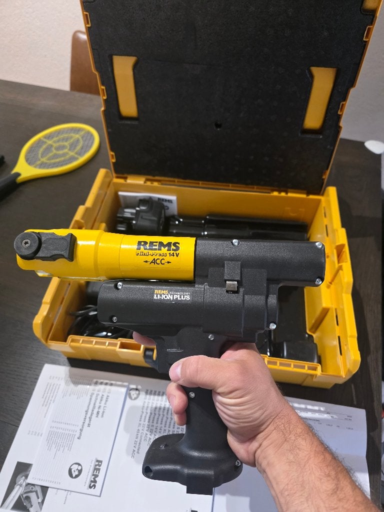 Rems Mini - Press set TH, Doe-het-zelf en Verbouw, Ophalen of Verzenden, Zo goed als nieuw