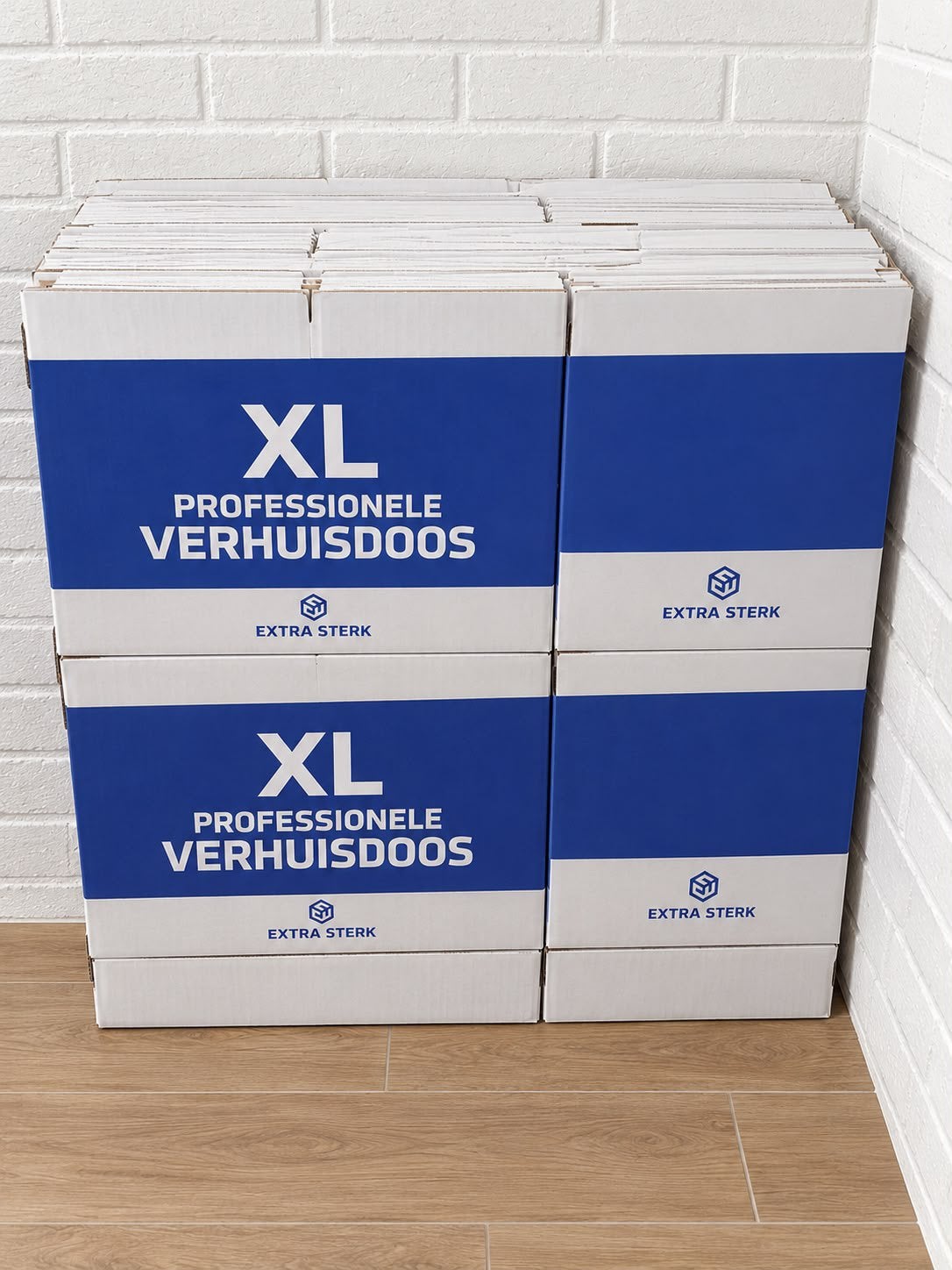 Nieuw 12x XL Professionele Verhuisdozen Extra Sterk, Ophalen, Doos, Opvouwbaar, 50 tot 75 cm