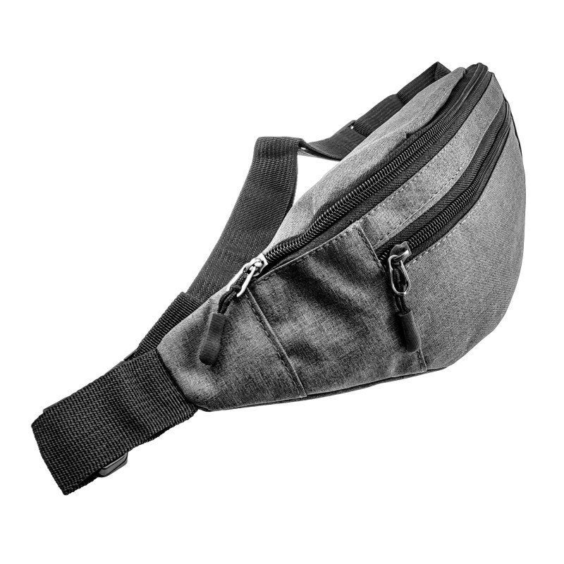 Stijlvolle Unisex Heuptas in Grijs Buideltas voor Dagelijks, Birgitta-Gracht 33, 6465 EL Kerkrade, Nederland, Verzenden, Nieuw