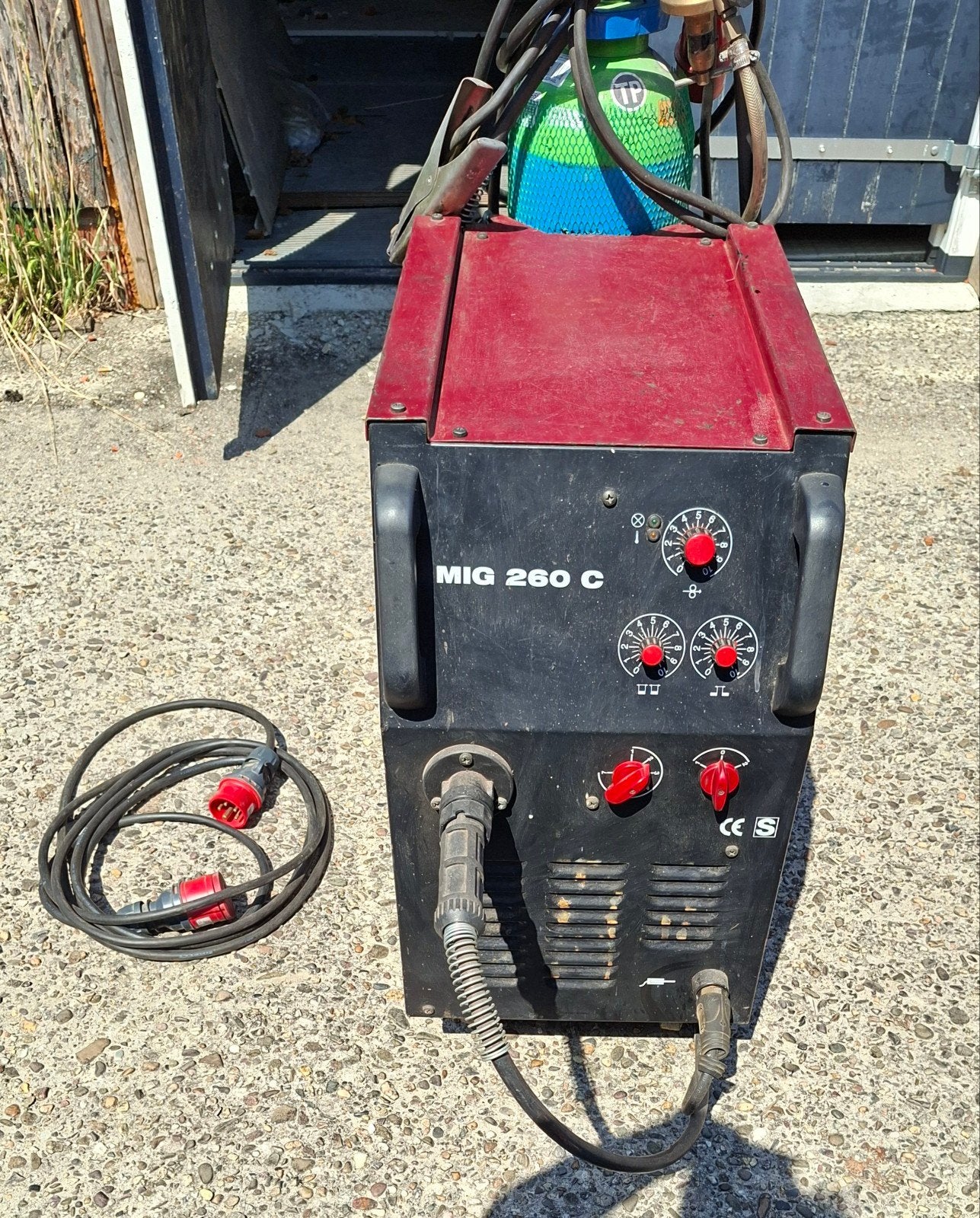 Tico MIG 260 C Lasapparaat, Ophalen, Gebruikt, 250 ampère of meer, Co2