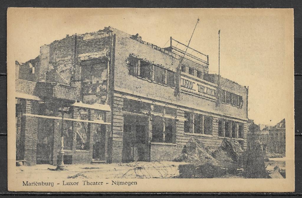 39. Nijmegen Mariénburg Luxor Theater onbeschreven, Ophalen of Verzenden, 1920 tot 1940, Ongelopen, Gelderland
