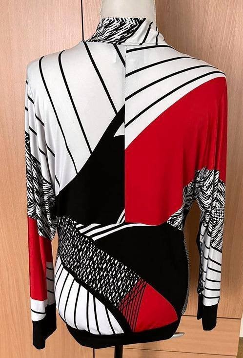 Joseph Ribkoff top maat 44 rood [DM], Maat 42/44 (L), Ophalen of Verzenden, Zo goed als nieuw, Lange mouw
