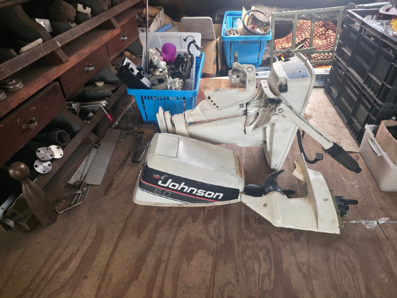 Johnson evinrude 6 pk onderdelen, Ophalen of Verzenden, Motor en Techniek