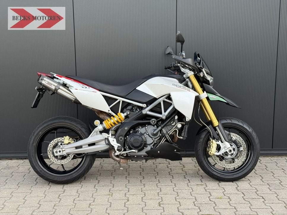 NETTE APRILIA DORSODURO 1200 ABS ATC 2011 - Mivv uitlaten, 2 cilinders, Motorrijbewijs A, Bedrijf, Onbekend