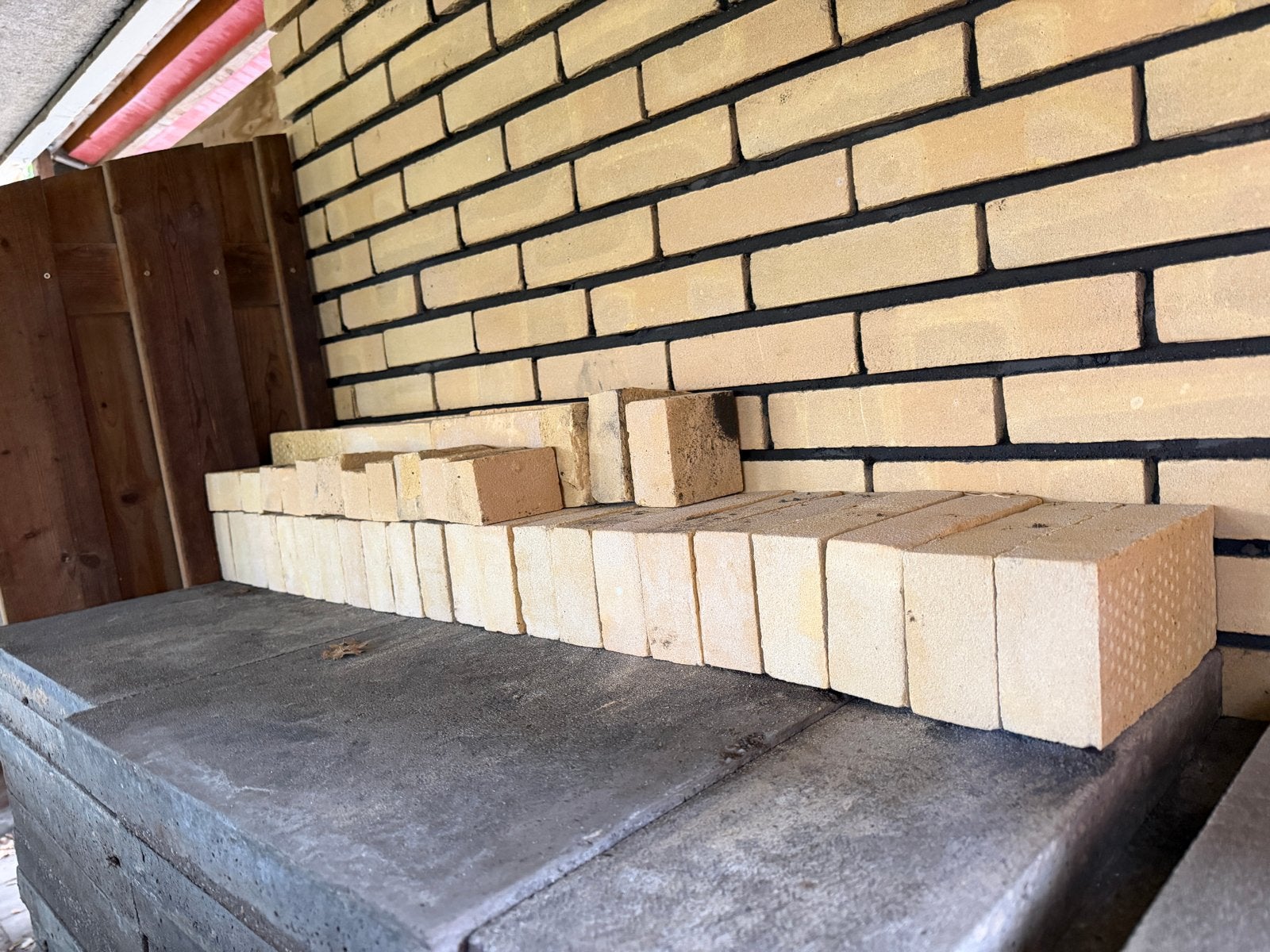 Gele bakstenen voor diverse bouwprojecten, Doe-het-zelf en Verbouw, Ophalen, Nieuw, Bakstenen
