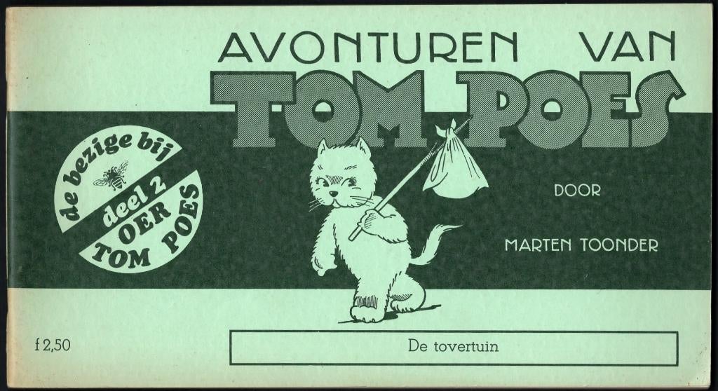 De avonturen van Tom Poes - De tovertuin - Marten Toonder, Eén stripboek, Ophalen of Verzenden, Gelezen