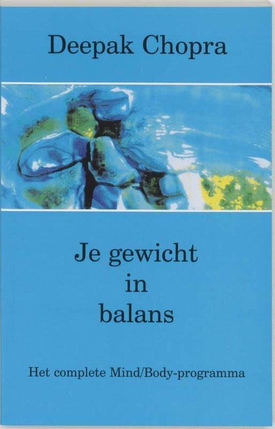 Deepak Chopra Je gewicht in balans, Ophalen of Verzenden, Nieuw, Spiritualiteit algemeen, Overige typen