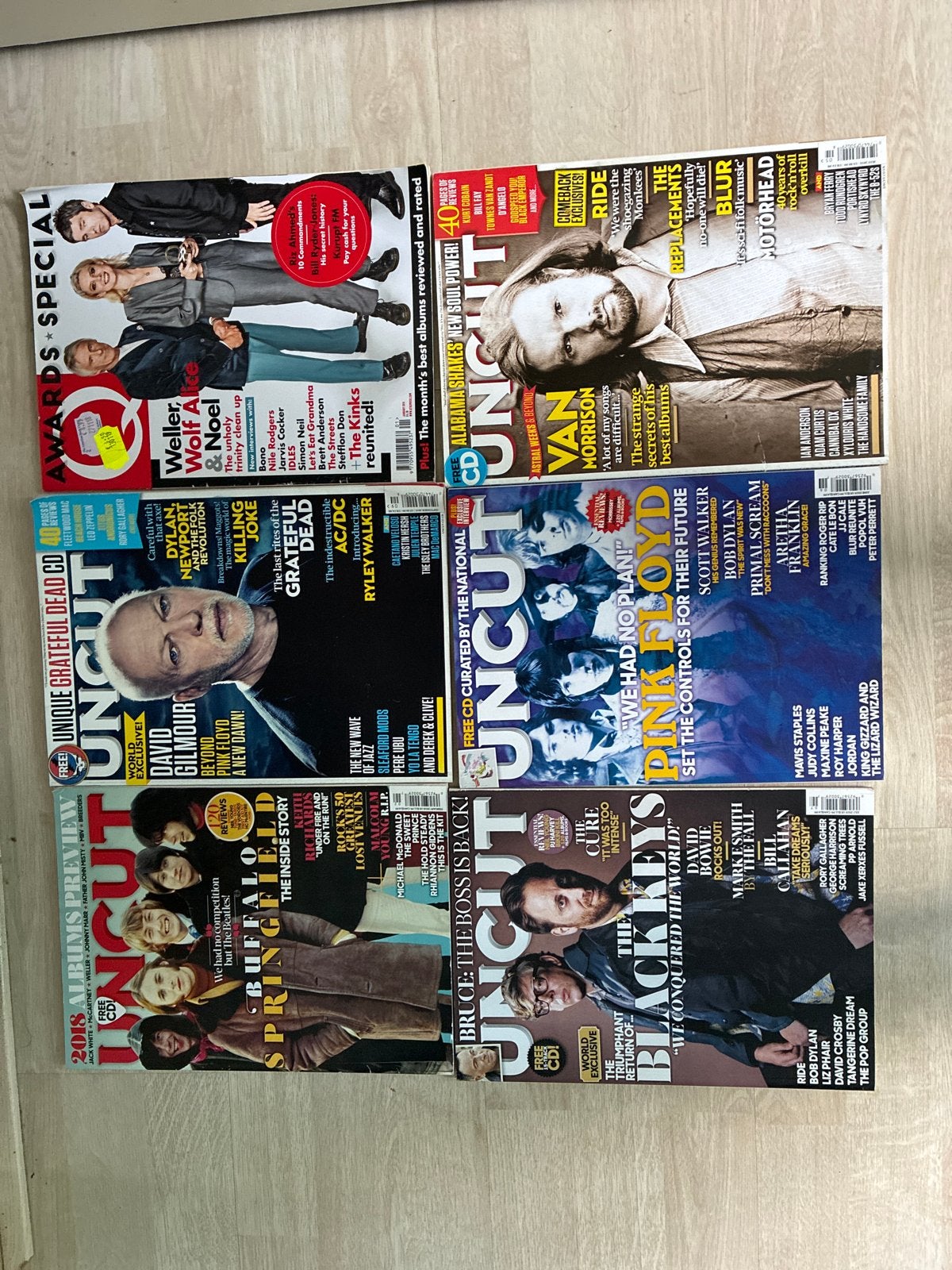 Uncut Muziektijdschriften - Diverse Artiesten, Ophalen of Verzenden, Gelezen, Muziek, Film of Tv