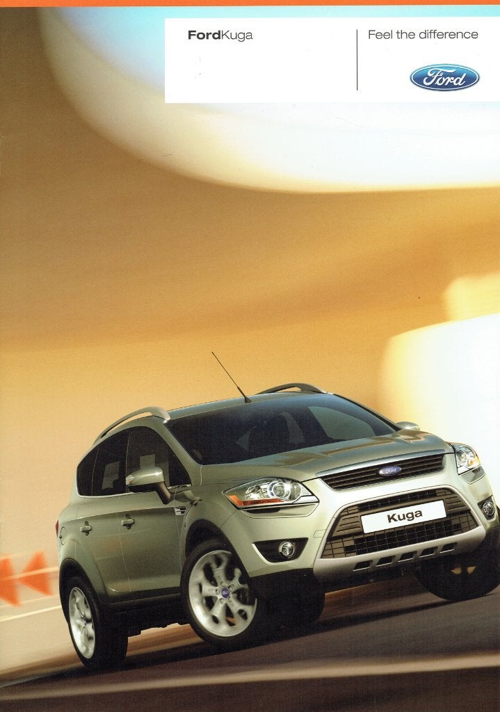 Folder Ford Kuga (2008), Verzenden, Gelezen, Ford