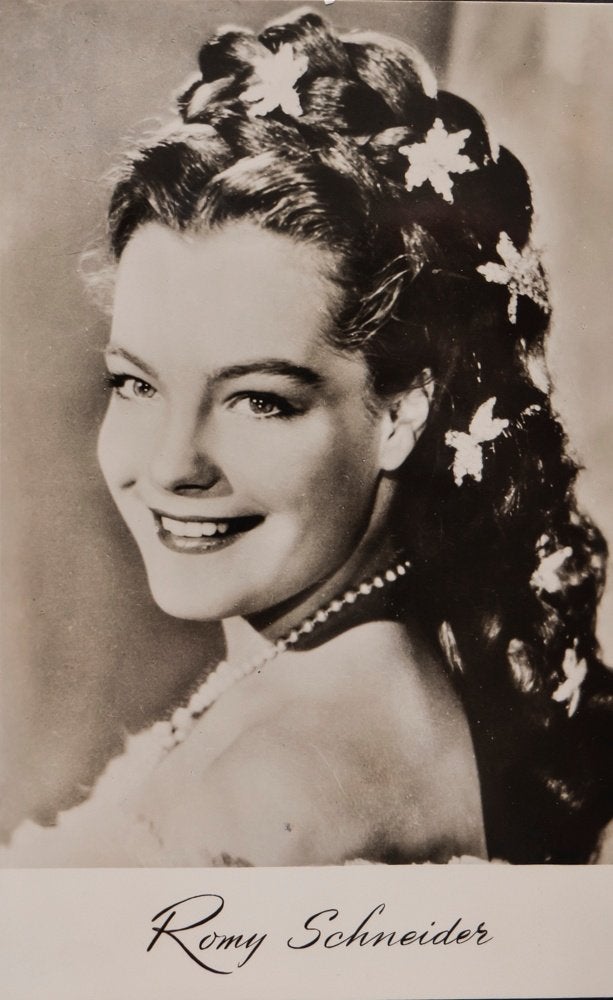 SISSI - Romy Schneider ( met prachtig kapsel ), Verzamelen, Verzenden, 1940 tot 1960, Ongelopen, Sterren en Beroemdheden