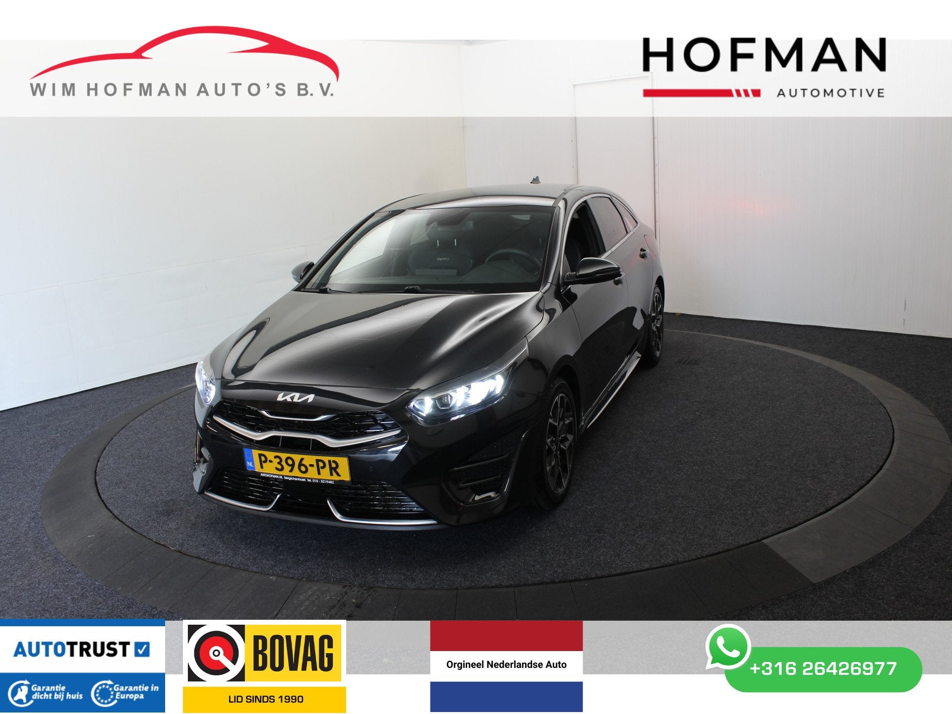 Kia ProCeed 1.5 T-GDI GT-PlusLine Cam El A-klep + Stoelen Dh, Auto's, Voorwielaandrijving, Gebruikt, 4 cilinders, Zwart