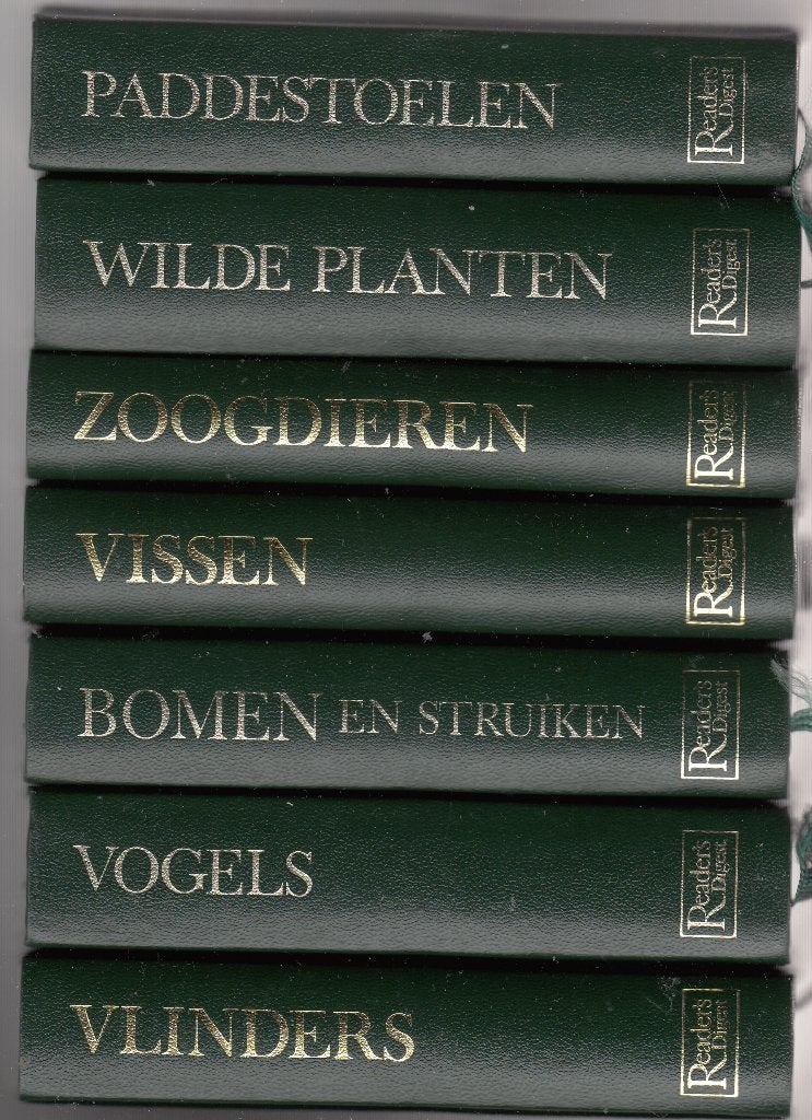 Veldgids Readers Digest / 7 delen, Boeken, Ophalen of Verzenden, Zo goed als nieuw, Natuur algemeen, Diverse schrijvers