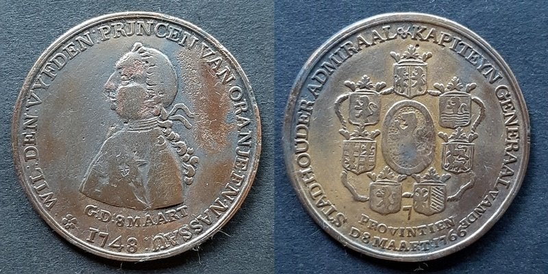 Inhuldiging Prins Willem V 1766, Verzenden, Overige materialen, Nederland