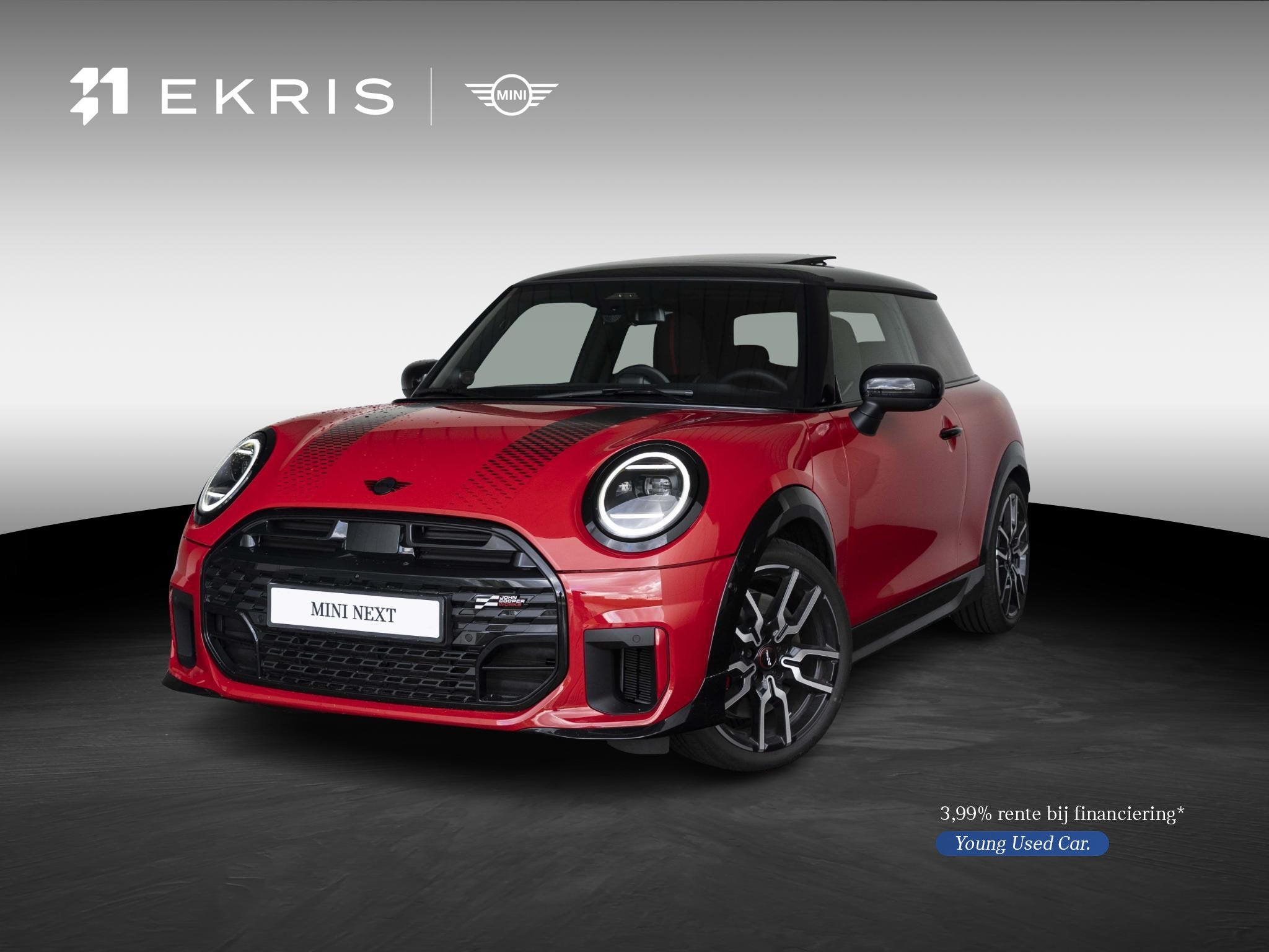 MINI 3-deurs JCW John Cooper Works | XL-Pakket | Glazen pano, Auto's, Mini, 1998 cc, 15 km/l, 4 cilinders, Met garantie (alle)