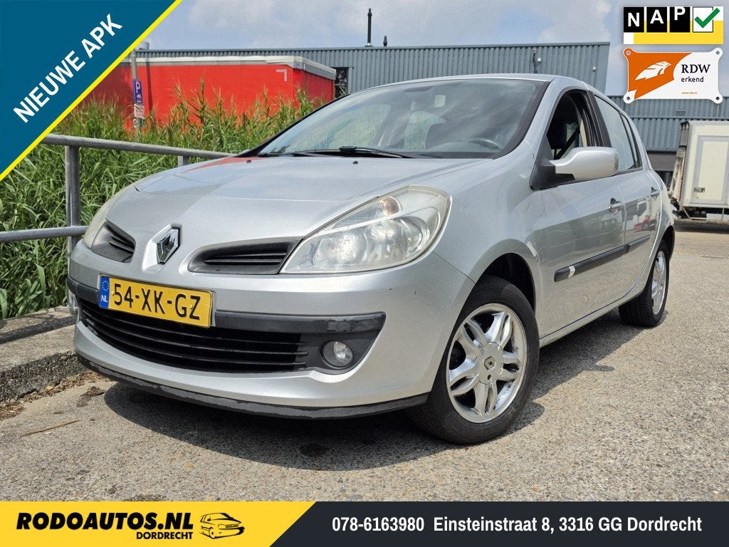 Renault Clio 1.6-16V Dynamique S Airco 5Drs Nw APK ✅, 4 cilinders, Origineel Nederlands, 1125 kg, Euro 4