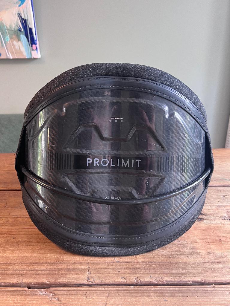 Prolimit Alpha carbon hardshell trapeze maat L, Watersport en Boten, Kitesurfen, Gebruikt, Trapeze, Geen board, Ophalen of Verzenden