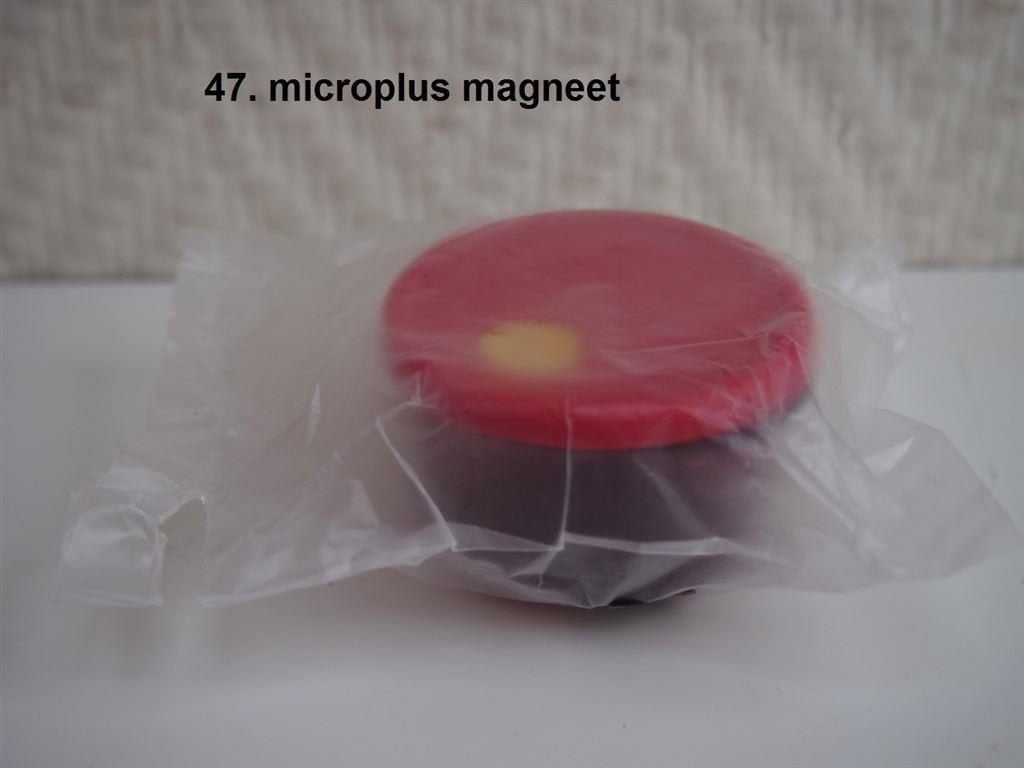 Magneet in de vorm van Micro+ schaal en meer Tupperare, Ophalen of Verzenden, Nieuw, Overige typen