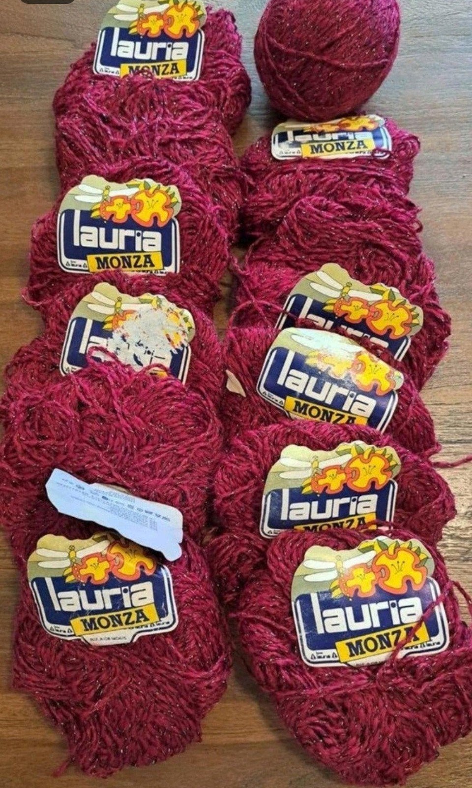 Laura Monza mohair garen met glittertje, Ophalen of Verzenden, Nieuw, Breien of Haken, Wol of Garen