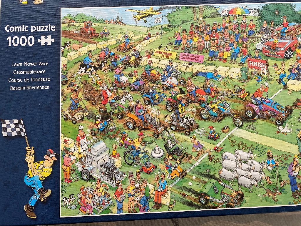 van Haasteren puzzels, Ophalen, 500 t/m 1500 stukjes, Zo goed als nieuw, Legpuzzel