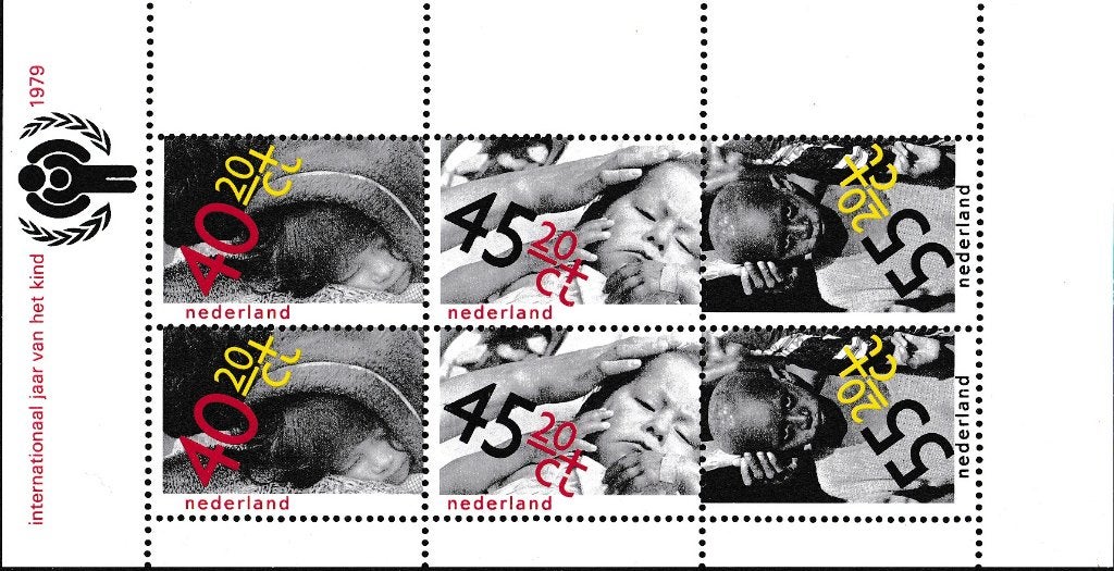 Kinderzegels, kinderrechten – MNH – NVPH 1190, Verzenden, Na 1940, Postfris