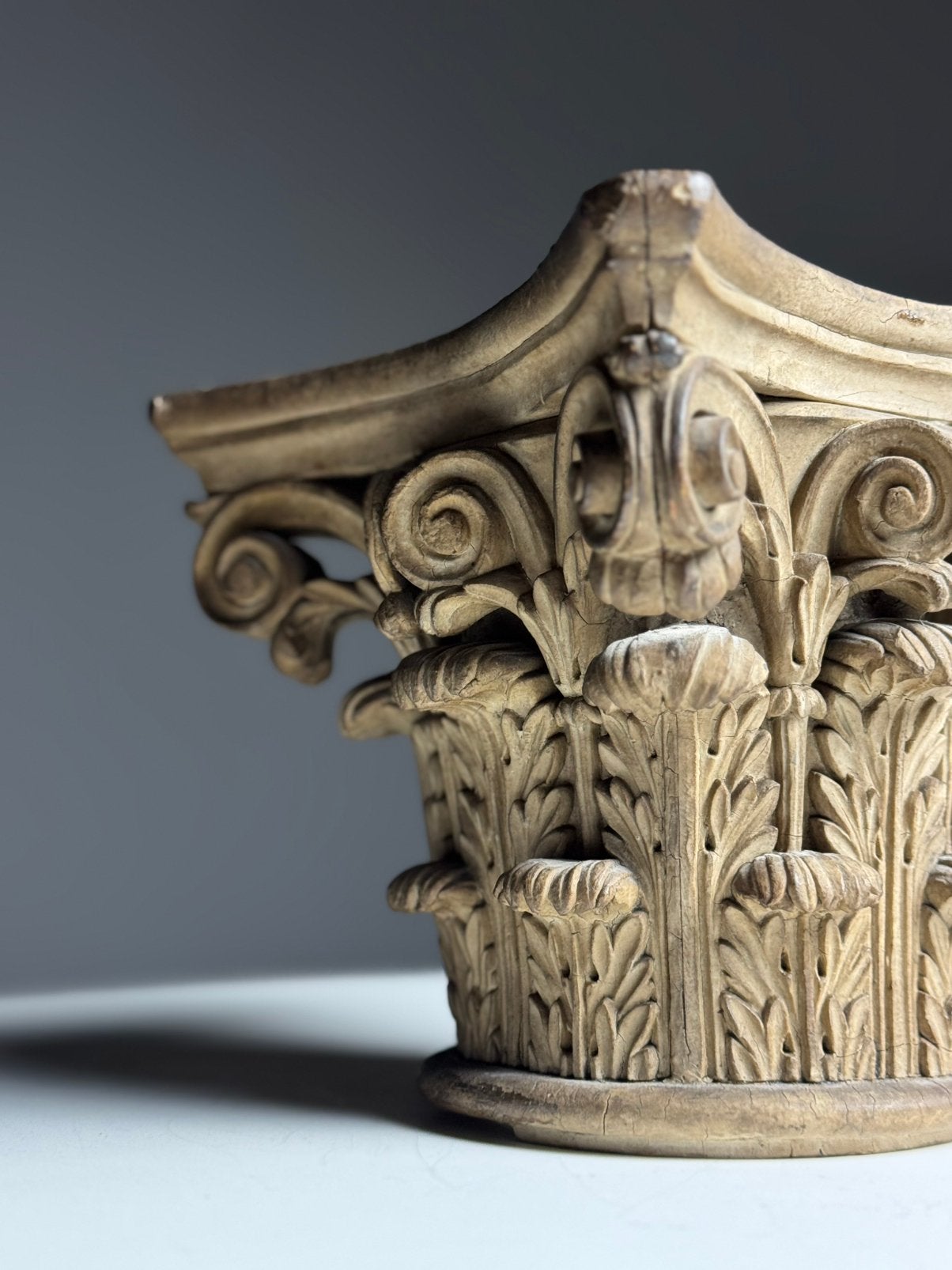 Terra cotta kapiteeltje, Ophalen, Zo goed als nieuw