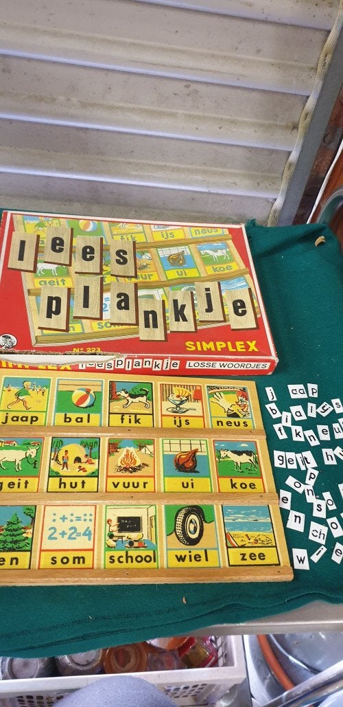 leesplankje simplex vintage no 223, Ophalen of Verzenden, 'T Olde Gre-j, Info@toldegrej.nl, Endepoelstraat 20f Didam