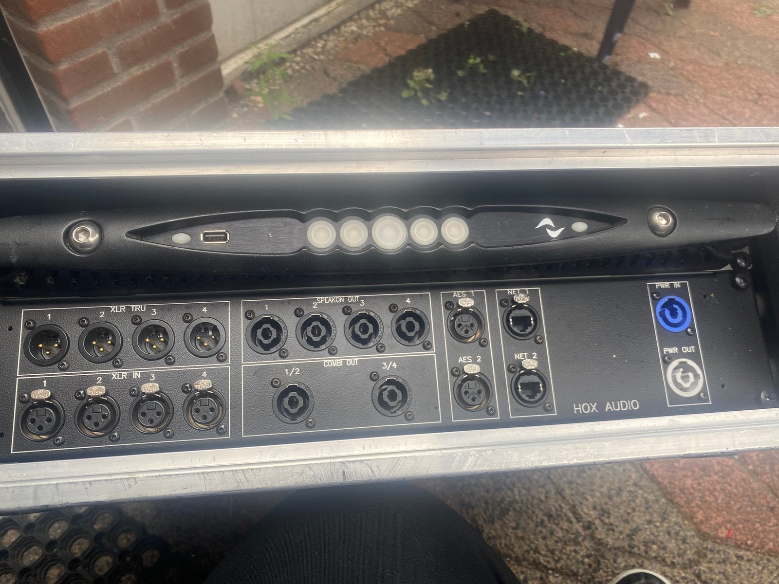 Powersoft X4 versterker, Ophalen, Gebruikt, 1000 watt of meer, P.A.