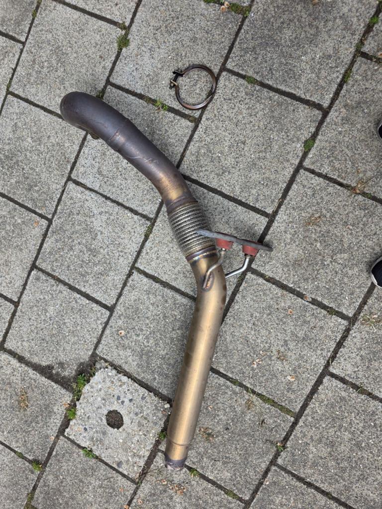 Polo AW GTI 2.0 TSI downpipe catless (pre‑OPF), Ophalen, Gebruikt, Volkswagen
