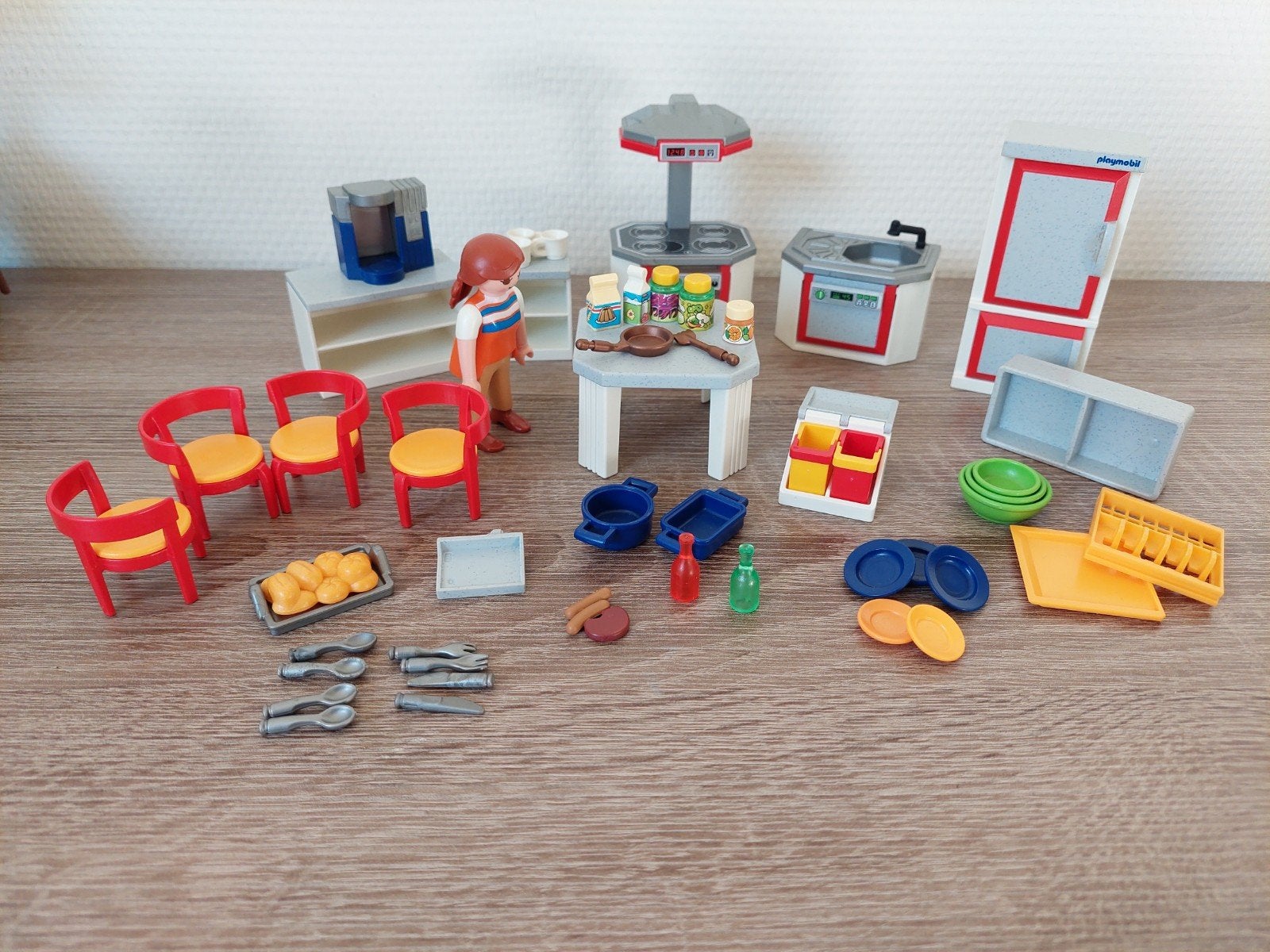 Playmobil Grote Keuken 4283 met veel accessoires, Ophalen of Verzenden, Gebruikt, Complete set