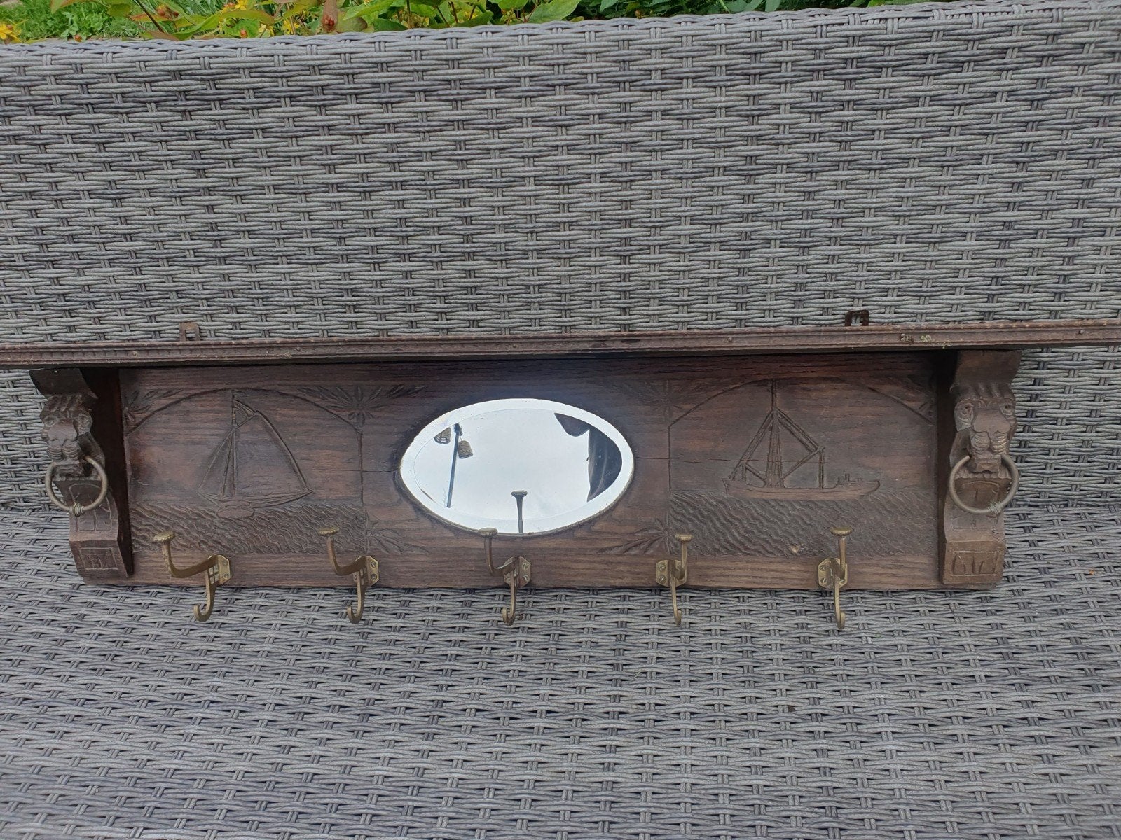 Brocante kapstok, Ophalen of Verzenden