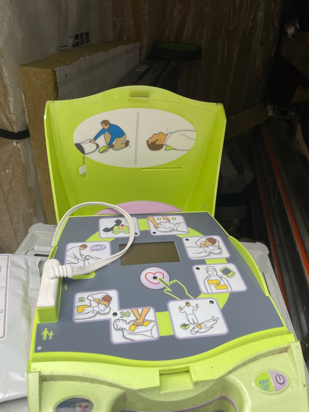 Zoll Aed Plus, Niet gebruiksklaar, Diversen, Ophalen