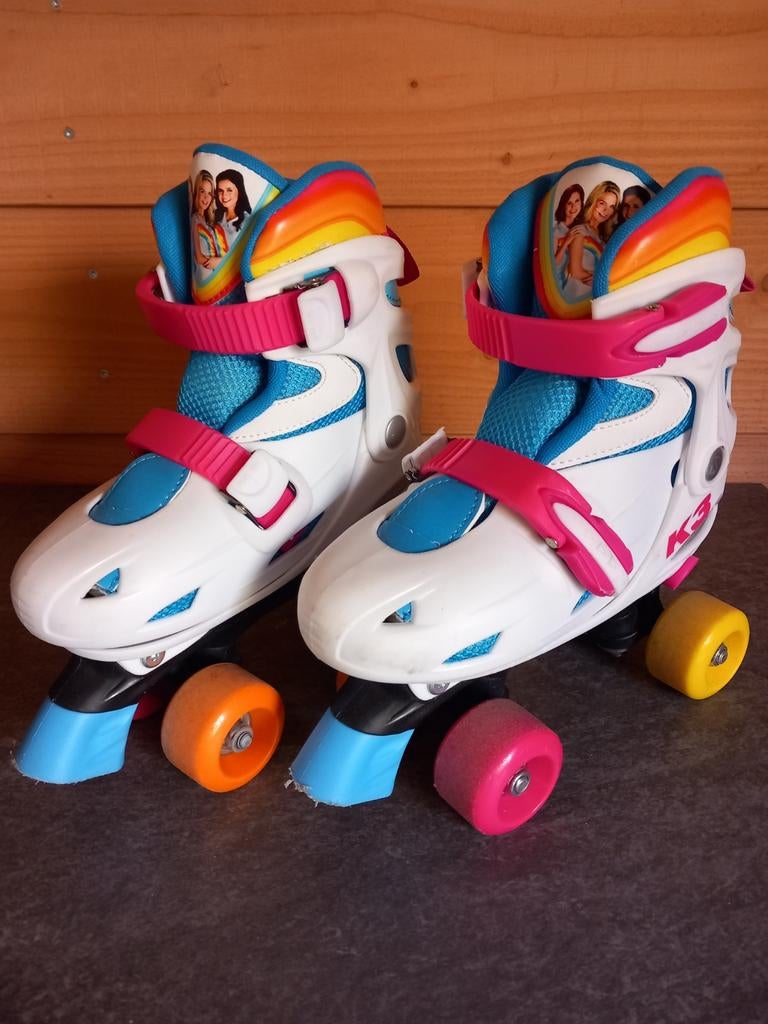 K3 Rolschaatsen verstelbaar maat 35 - 38, Ophalen of Verzenden, Verstelbaar