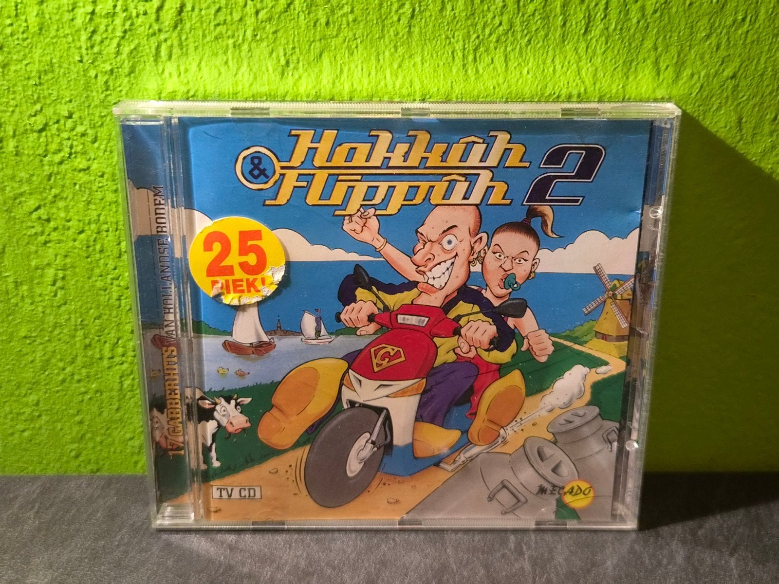 Hakkûh & Flippûh 2 - Happy Hardcore Gabber, Gebruikt, Hardcore, Ophalen of Verzenden, Inclusief boekje