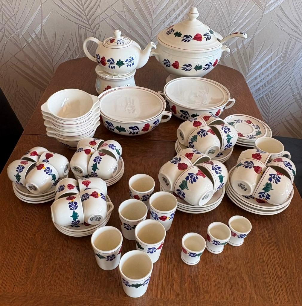 Boerenbond servies, Huis en Inrichting, Keuken | Servies, Ophalen of Verzenden, Zo goed als nieuw, Boerenbont, Porselein