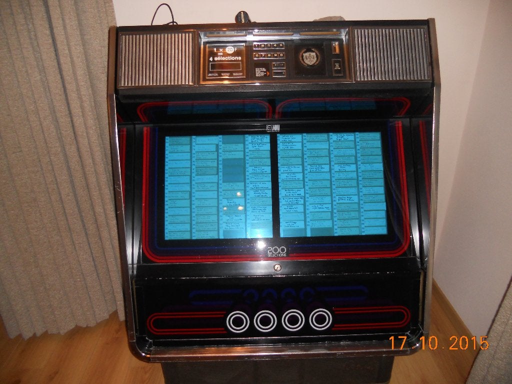 Jukebox Rowe Ami model R-84 met 200 selecties, Ophalen, Gebruikt