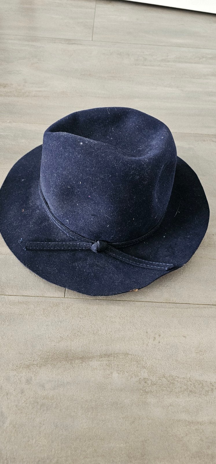 Mooi blauw hoedje, Ophalen of Verzenden, Gedragen, Hoed