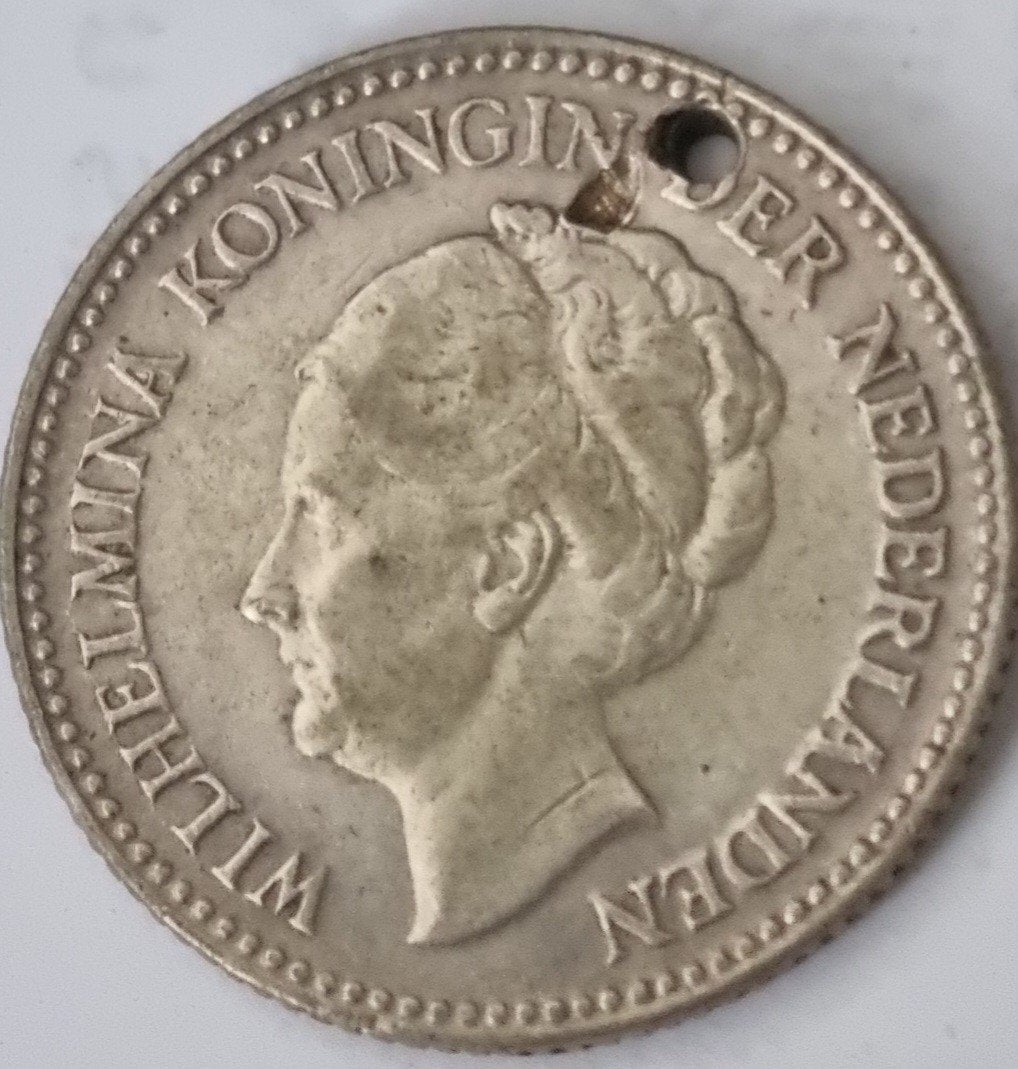 6 Zilveren halve gulden Wilhelmina 1921-1930, Postzegels en Munten, ½ gulden, Zilver, Koningin Wilhelmina, Verzenden