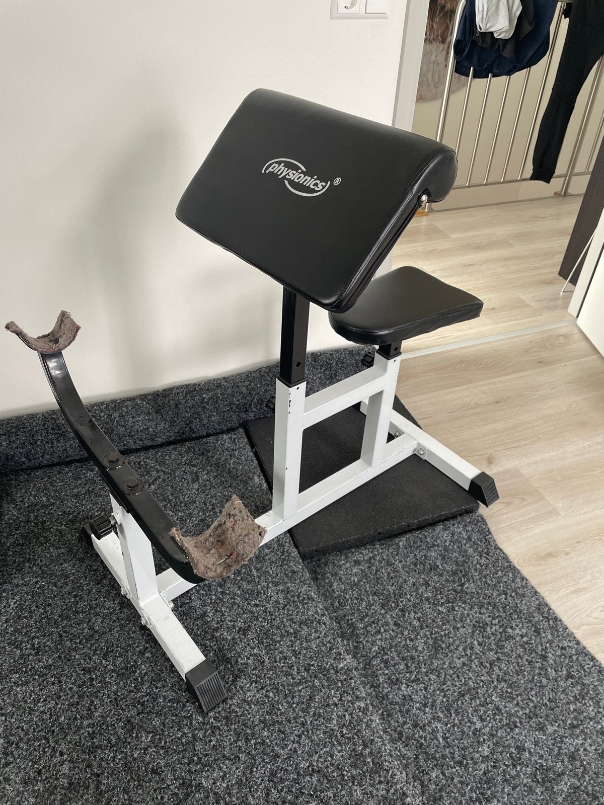 Physionics Biceps bank - Krachttraining, Ophalen, Armen, Fitnessbank